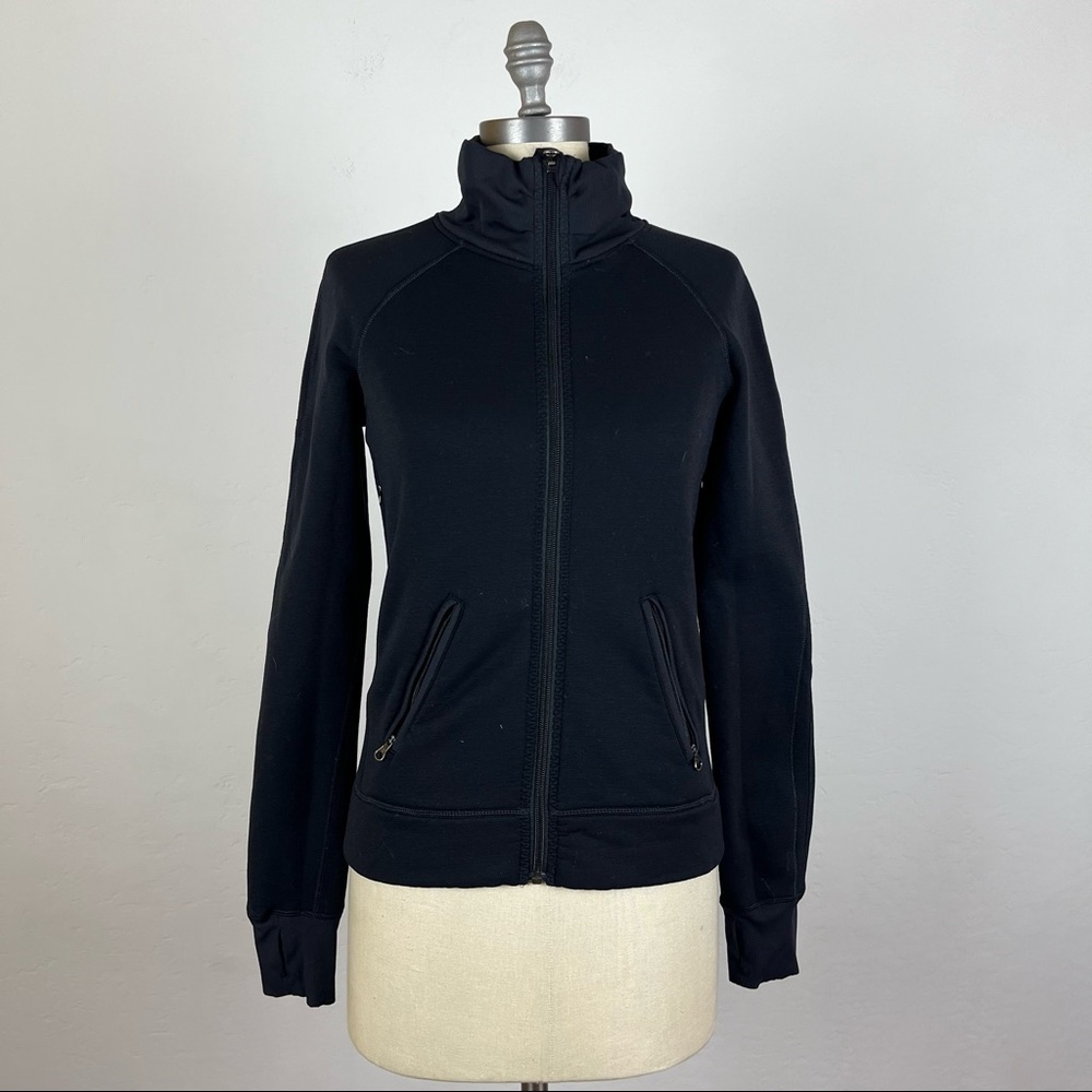 lululemon athletica Black Full‑Zip Jacket